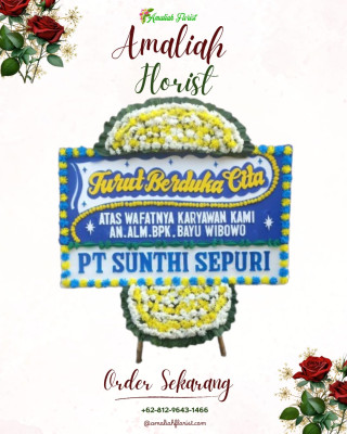 Papan Bunga Duka di Rancailat